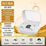 跨境新款Q10 Q8双耳无线蓝牙耳机OWS夹耳入耳挂耳式运动降噪耳机
