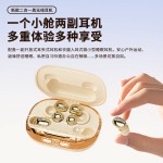 工厂源头爆款GT630蓝牙6.0耳机通话降噪高清数显无线运动耳机跨境