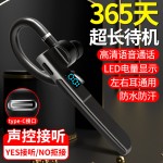 跨境新款商务无线蓝牙耳机X6入耳式挂耳式超长续航ENC通话数显5.3