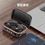 跨境新款J11睡眠专用隐形无线蓝牙耳机气骨传导长续航侧睡不压耳