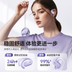 OWS蓝牙耳机挂耳式数显运动款数显跨境爆款M112挂耳式长续航降噪