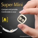 跨境热销sk19蓝牙耳机入耳式无线降噪超小迷你睡眠tws耳机mini式