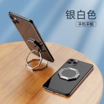 跨境爆款三指背夹手机支架多功能360°旋转折叠便携手机指环支架