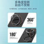 跨境爆款三指背夹手机支架多功能360°旋转折叠便携手机指环支架