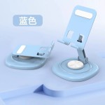 马卡龙桌面金属旋转手机支架跨境热销平板支架折叠便携轻便手机架