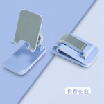 新款便携式桌面铝合金手机支架懒人折叠直播平板金属手机支架批发