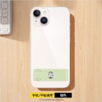 手机支架桌面隐形背贴手机壳后360旋转支撑架子金属指环扣粘贴式