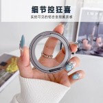 铝合金360度旋转指环扣支架粘贴式magsafe磁吸懒人背贴扣手机支撑