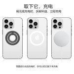 跨境磁吸magsafe指环手机支架桌面金属超薄便携调节支架旋转