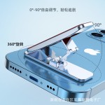 机械金属手机桌面懒人背贴平板便携直播支撑支架一字架直播专用