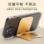 桌面可折叠小巧设计logo多角度调节旋转懒人支架通用手机支架