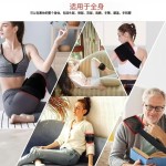 跨境红光红外光疗腰带物理理疗灯肩颈腿红外线理疗垫石墨烯加热