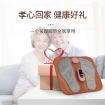 跨境EMS按摩脚垫经络保健足疗机充电款3D遥控脉冲足部按摩美体仪
