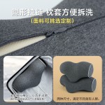 颈椎枕牵引枕颈部按摩记忆棉枕芯纯棉热敷包邮批发护颈椎枕头