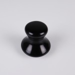 跨境直供天然水晶石英粉晶按摩石蘑菇头东陵玉石面部身体刮痧按摩