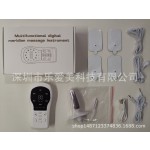 多功能EMS加热 双通道全身经络脉冲理疗仪 颈椎按摩贴迷你电疗仪