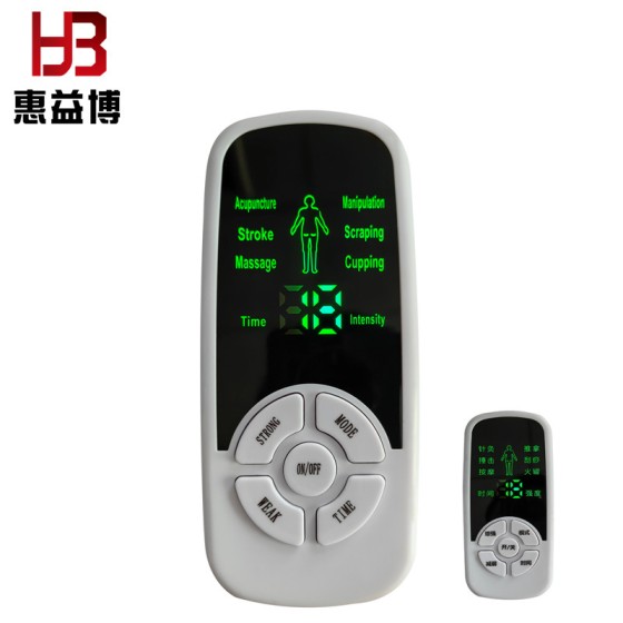 数码经络仪多功能颈椎腰椎全身脉冲按摩理疗仪迷你电子按摩器