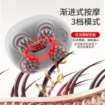 新款电动头皮按摩仪 全身多功能防水迷你高端理疗仪礼品跨境专供