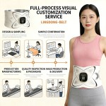 全燃美塑仪EMS微电流健腹腰带加热塑腰按摩仪居家便携腰部热敷仪