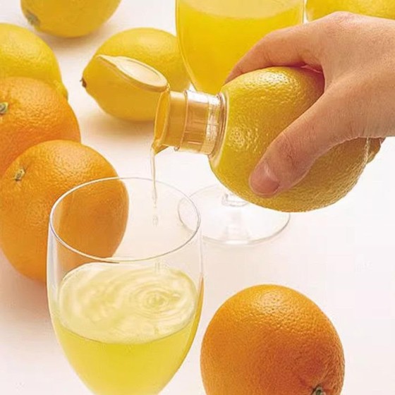 跨境新品 柠檬Orange榨汁机 柠檬手动榨汁器 Lemon Orange Juicer