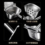 自制果蔬榨汁器 夏季水果柠檬压汁机榨汁机露营便携拆卸挤果汁机