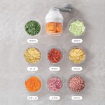 捣蒜泥神器家用手摇绞肉机小型手动打蒜器厨房拉蒜器大蒜蓉搅碎器