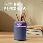 小型香薰机 迷你桌面usb车载跑马灯办公室家用静音炫彩杯加湿器