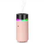无线车载香薰机随车启停可精油喷雾加湿器USB充电银河氛围灯摆件