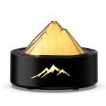 新款创意冰川氛围加湿器家用USB超声波雾化器 酒店商用精油香薰机