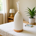 厂家直销跨境香薰加湿氛围灯 aroma diffuser卧室家居精油扩香仪