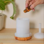 厂家直销跨境香薰加湿氛围灯 aroma diffuser卧室家居精油扩香仪