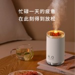 迷你小火山加湿器家用卧室桌面吐烟圈雾化器车载氛围灯加湿香薰机