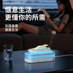 跨境电商新款游艇香薰机精油专用超声波加湿器家用七彩灯光香薰机