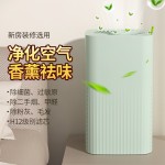 新品香薰机家用酒店空气净化器除甲醛办公室香氛机净化机礼品跨境