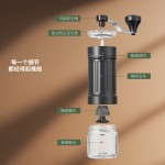 家用便携磨粉咖啡机手摇磨豆机 咖啡豆研磨器手摇家用咖啡器具