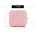 优选档小香风拉链包珠首饰黄金包装袋饰品收纳袋包便携旅行化妆包