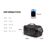 网红化妆包女大容量便携旅行2024款化妆品收纳包