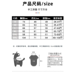 跨境冬季大狗衣服双面绒中大型犬金毛拉布拉多边牧居家保暖防掉毛