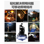 热销露营烧烤风扇灯多功能野营照明灯新款桌面马灯户外帐篷灯
