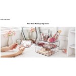 18. 三层抽屉化妆品收纳盒