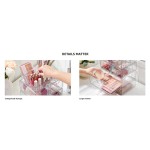 18. 三层抽屉化妆品收纳盒