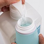 14 件套 89ml 防漏旅行分装瓶，吸盘款 3 盎司便携洗护套装