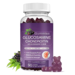 (2PCS)Glucosamine Chondroitin Gummies - Extra Strength Joint Support Supplement with MSM & Elderberry for Natural Joint, Antioxidant Immune