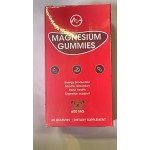 Magnesium Gummies 600mg High Strength - Fruity Flavors Gummy Bear, Healthy Mineral Supplements Promotes Muscle, Energy & Digestion