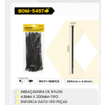 1箱尼龙夹具
4.8毫米x300毫米-类型猫形夹具-100件（1箱=150PCS）