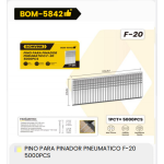 1箱气动钉枪用销钉F-20 5000件（1箱=20PCS）