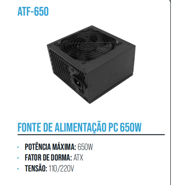 1箱PC电源650W（1箱=10PCS)