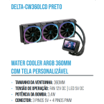 1箱水冷散热器ARGB360毫米可定制屏幕（1箱=6PCS)