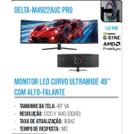1箱超宽曲面LED显示器49英寸带扬声器（1箱=1PCS)