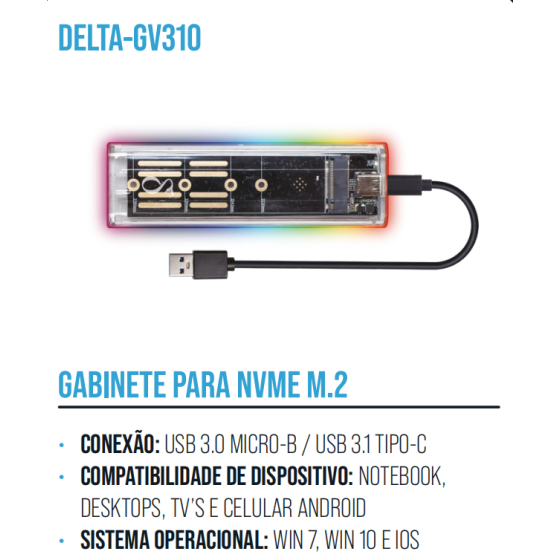 1箱NVME M.2机箱（1箱=100PCS)